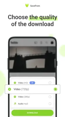 Savefrom Helper android App screenshot 1